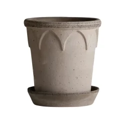 Pot Elizabeth Ø12 cm, Grey