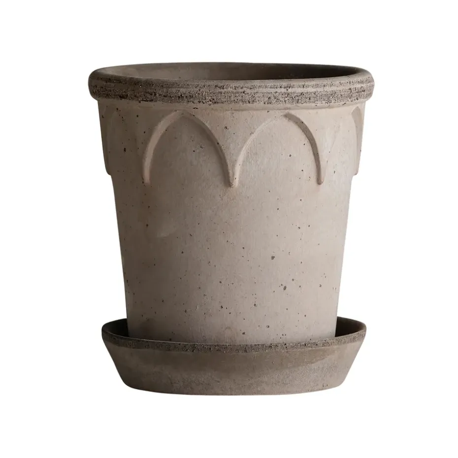 Pot Elizabeth Ø12 cm, Grey