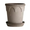Pot Elizabeth Ø16 cm, Grey