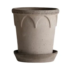 Pot Elizabeth Ø16 cm, Grey