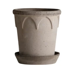 Pot Elizabeth Ø14 cm, Grey