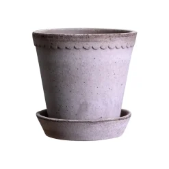 Pot Helena Ø14 cm, Gris