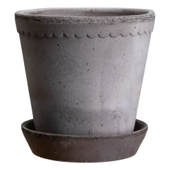 Pot Helena Ø12 cm, Gris