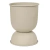 Pot Hourglass extra small Ø21 cm, Cashmere