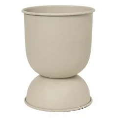 Pot Hourglass extra small Ø21 cm, Cashmere