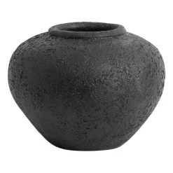 Pot Luna Ø25 cm, Noir