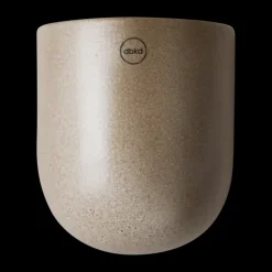 Pot mural Cut beige, Large 17 cm