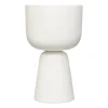 Pot Nappula h32 cm Ø19 cm, Blanc