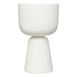 Pot Nappula h32 cm Ø19 cm, Blanc