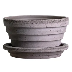 Pot Planet Mars Ø12 cm, Gris