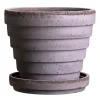 Pot Planet Venus Ø14 cm, Gris