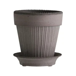 Pot Simona Ø18 cm, Gris