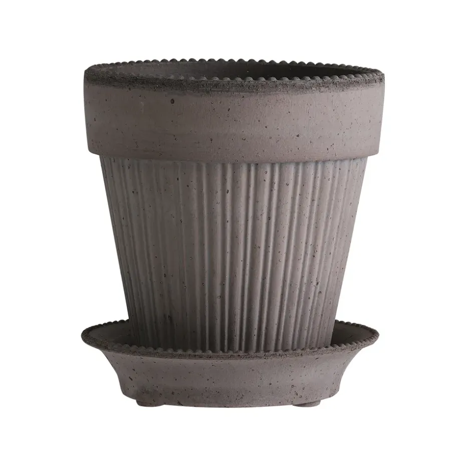 Pot Simona Ø18 cm, Gris