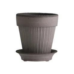 Pot Simona Ø12 cm, Gris