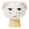 Pot sur pied Eva Ø 15,5 cm, Rose