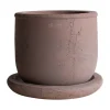 Pot Terra, Brown, Ø14x14 cm
