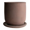 Pot Terra, Brown, Ø33x36 cm