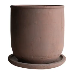 Pot Terra, Brown, Ø33x36 cm