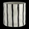 Pot Thrive Ø16 cm, Blanc-noir