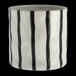 Pot Thrive Ø16 cm, Blanc-noir