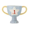 Pot Trophy 23x16 cm, Bleu