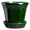 Pot vitré Københavner Ø12 cm, Vert