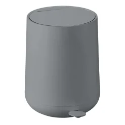 Poubelle à pédale 5 l, gris