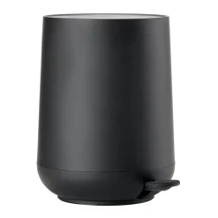 Poubelle à pédale 5 l, noir
