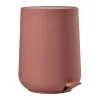 Poubelle à pédale 5 l, Rouge pêche