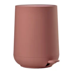 Poubelle à pédale 5 l, Rouge pêche