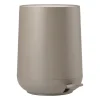 Poubelle à pédale 5 l, Taupe