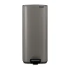Poubelle à pédale Bo 30 L, Platinum