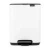 Poubelle à pédale Bo 4 L, White