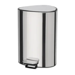 Poubelle à pédale Easystore luxe 5 L, Acier inoxydable