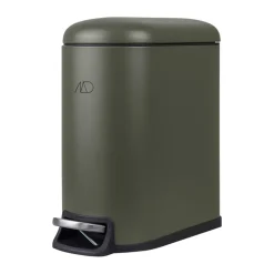 Poubelle à pédale Mini-Walther 5 L, Olive foncé
