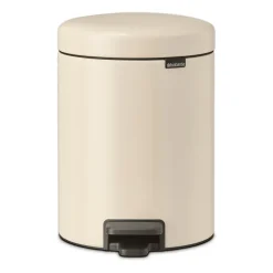 Poubelle à pédale New Icon 5 litres, Soft beige