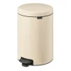Poubelle à pédale New Icon 20 litres, Soft beige