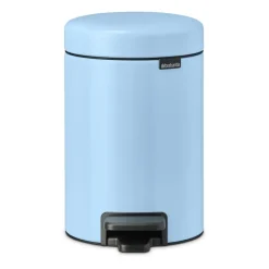 Poubelle à pédale New Icon 3 litres, Dreamy blue