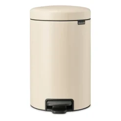 Poubelle à pédale New Icon 12 litres, Soft beige