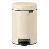 Poubelle à pédale New Icon 3 litres, Soft beige