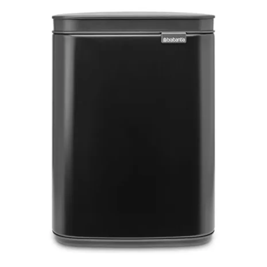 Poubelle Bo 4 L, Noir mat