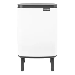 Poubelle haute Bo 7 L, Blanc