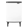 Poubelle haute Bo 12 L, Blanc
