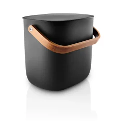 Poubelle Reflect 6 L, Noir-brun