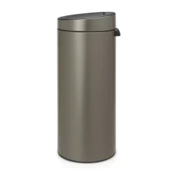 Poubelle Touch Bin 30 L, platinum (gris)