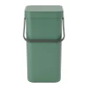 Poubelle tri Select & Go 12 L, Fir Green