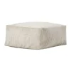 Pouf assise Kid's Base 85x85x34 cm, Blanc naturel