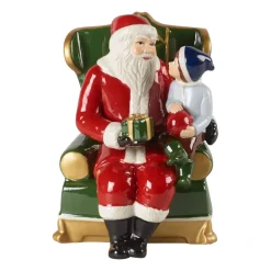 Père Noël dans son fauteuil Christmas Toys, Rouge