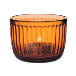 Raami support à bougie 90 mm, Orange amère