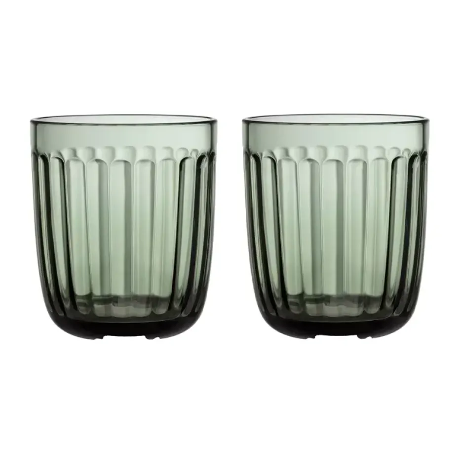 Raami verre à boire lot de 2 26 cl, Vert pin